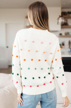 Load image into Gallery viewer, SP24- Jodiful- Candy Buttons Pom Detail Sweater