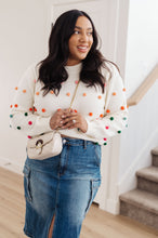 Load image into Gallery viewer, SP24- Jodiful- Candy Buttons Pom Detail Sweater