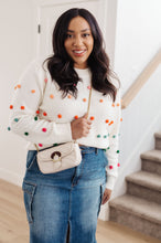 Load image into Gallery viewer, SP24- Jodiful- Candy Buttons Pom Detail Sweater