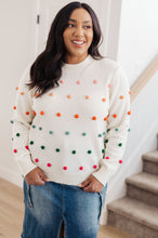 Load image into Gallery viewer, SP24- Jodiful- Candy Buttons Pom Detail Sweater