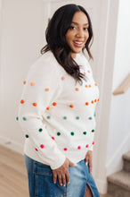 Load image into Gallery viewer, SP24- Jodiful- Candy Buttons Pom Detail Sweater