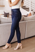 Load image into Gallery viewer, JB Celecia High Waist Hand Sanded Resin Skinny Jeans (Sizes 0-24)