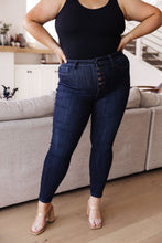Load image into Gallery viewer, JB Celecia High Waist Hand Sanded Resin Skinny Jeans (Sizes 0-24)