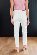 Load image into Gallery viewer, JUDY BLUE- Charlene High Rise Contrast Thread Jogger in Ecru