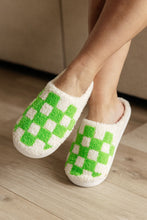 Load image into Gallery viewer, AVE SHOPS- Checked Out Slippers in Green