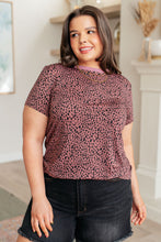 Load image into Gallery viewer, 111 NORTH- Cheetah Girl Short Sleeve Top