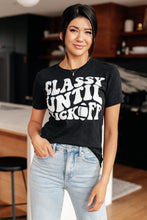 Load image into Gallery viewer, SP24- AVE SHOPS- Classy Until Kickoff Tee (Reg & Curvy)
