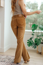 Load image into Gallery viewer, JB Cordelia Bootcut Corduroy Pants in Camel