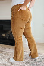 Load image into Gallery viewer, JB Cordelia Bootcut Corduroy Pants in Camel