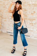 Load image into Gallery viewer, Cream of the Crop Rib Knit Tank Top in Black- 111 NORTH