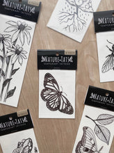 Load image into Gallery viewer, Nature Tats Temp Tattoo- MONARCH BUTTERFLY