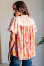 Load image into Gallery viewer, jodiful- Day Dreamer Mixed Floral Top in Mauve