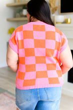 Load image into Gallery viewer, BIBI- Dazzle Me Checkered Sequin Top