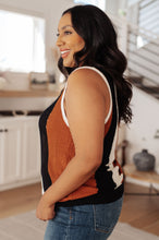 Load image into Gallery viewer, ANDREE'- Decidedly Undecided Knit Striped Tank