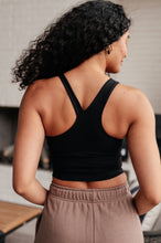 Load image into Gallery viewer, RAE MODE- Doing it For Me Asymmetrical Tank in Black