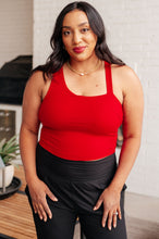 Load image into Gallery viewer, RAE MODE- Doing it For Me Asymmetrical Tank in True Red