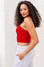 Load image into Gallery viewer, RAE MODE- Doing it For Me Asymmetrical Tank in True Red