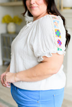 Load image into Gallery viewer, SEW IN LOVE- Don't You, Forget About Me Crinkle Knit Blouse