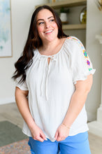 Load image into Gallery viewer, SEW IN LOVE- Don't You, Forget About Me Crinkle Knit Blouse