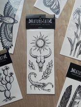 Load image into Gallery viewer, Nature Tats Temp Tattoo - SUNLIT SOUTH