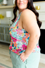 Load image into Gallery viewer, 111 NORTH- Festival Season Floral Halter Tank