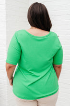 Load image into Gallery viewer, WHITE BIRCH- Fill Your Heart Scoop Neck Top