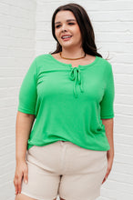 Load image into Gallery viewer, WHITE BIRCH- Fill Your Heart Scoop Neck Top