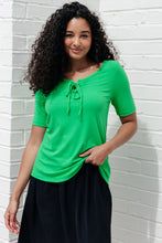 Load image into Gallery viewer, WHITE BIRCH- Fill Your Heart Scoop Neck Top