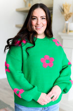Load image into Gallery viewer, BIBI- Follow Your Heart Drop Shoulder Sweater