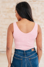 Load image into Gallery viewer, YELETE- Fundamentals Ribbed Seamless Reversible Tank Dusty Rose