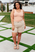 Load image into Gallery viewer, YELETE- Fundamentals Ribbed Seamless Reversible Tank in Peach