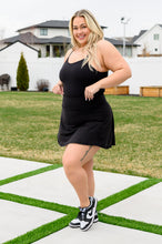 Load image into Gallery viewer, RAE MODE- Game, Set and Match Tennis Skort in Black