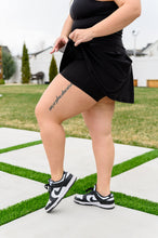 Load image into Gallery viewer, RAE MODE- Game, Set and Match Tennis Skort in Black