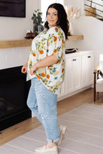 Load image into Gallery viewer, SP24- Good Morning Floral V-Neck Blouse (Reg & Curvy)