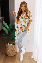 Load image into Gallery viewer, SP24- Good Morning Floral V-Neck Blouse (Reg & Curvy)