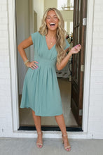 Load image into Gallery viewer, Sweet Sage Dream Midi Dress