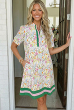 Load image into Gallery viewer, Spring Ready Floral Shift Dress