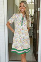 Load image into Gallery viewer, Spring Ready Floral Shift Dress