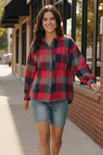 Load image into Gallery viewer, Lumberjack Love Flannel Button Down