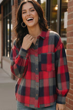 Load image into Gallery viewer, Lumberjack Love Flannel Button Down