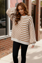 Load image into Gallery viewer, Cozy Crossroads Taupe Sweater