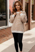 Load image into Gallery viewer, Cozy Crossroads Taupe Sweater