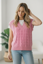 Load image into Gallery viewer, Bubblegum Boutique Knit Vest