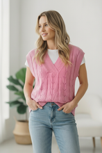 Load image into Gallery viewer, Bubblegum Boutique Knit Vest