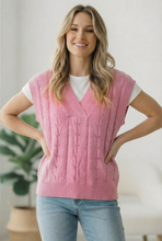 Load image into Gallery viewer, Bubblegum Boutique Knit Vest