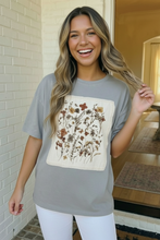 Load image into Gallery viewer, Wildflower Patch Oversized Graphic Tee