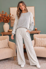 Load image into Gallery viewer, Lounging in Lace Grey Set