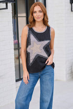 Load image into Gallery viewer, Star Power Mineral Washed Tank Top