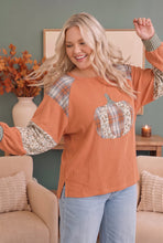 Load image into Gallery viewer, Pumpkin Patch Pretty Waffle Knit Top