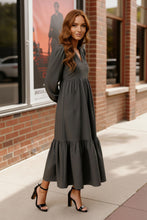 Load image into Gallery viewer, Slate Serenade Maxi Dress
